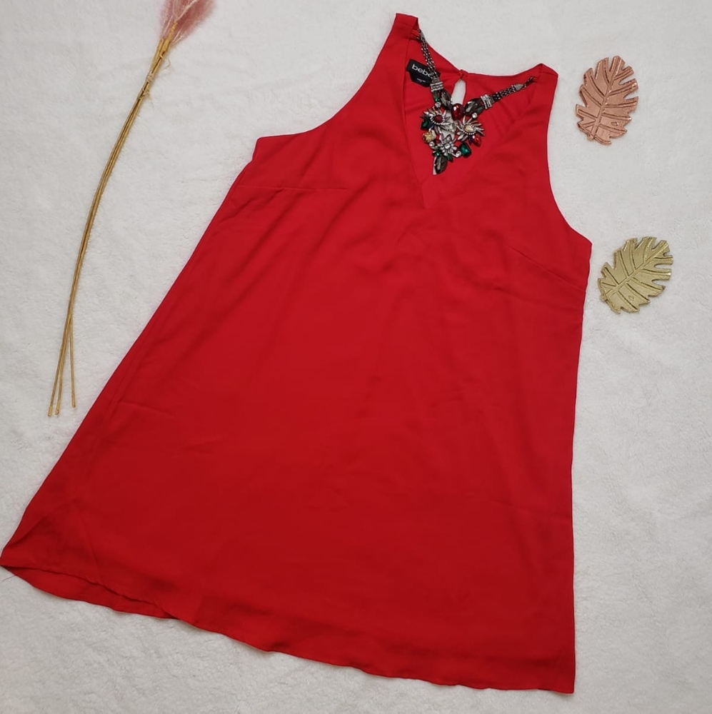 Bebe red dress
